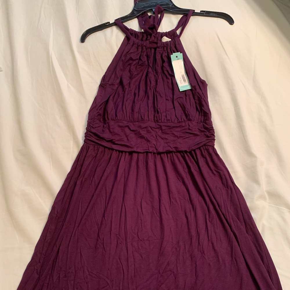 Dark Purple Dress NWT